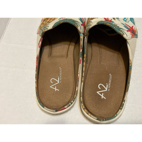 Aerosoles A2 Womens Flats 6M Tropical Print - Picture 3 of 9